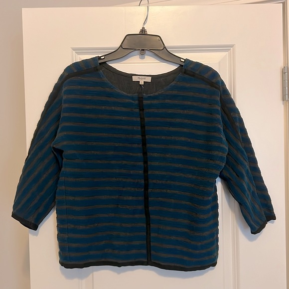 Madewell Tops - Madewell sweater size SMALL blue and gray